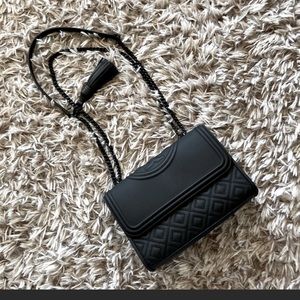 Matte Black Tory Burch Crossbody